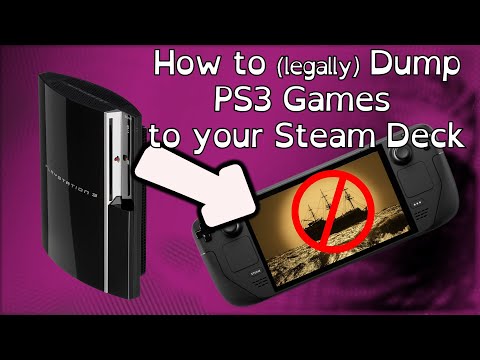 Steam Deck - Dumping PS3 Roms