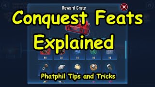 Conquest Tips and Tricks - Explaining Feats