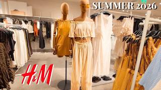 H&M NEW IN STORE SUMMER 2026 Collection Standout pieces & details in August