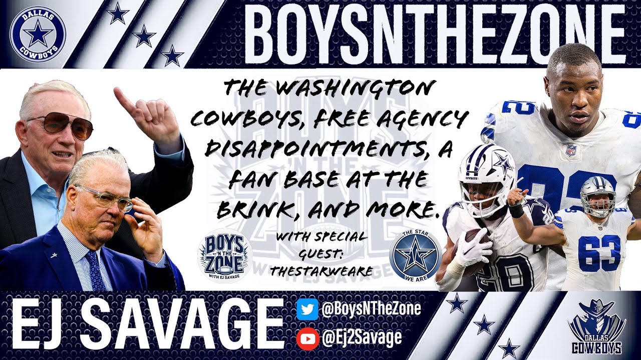 The Washington Cowboys, Can the 'Boys Sign Anyone?, Mock Draft, and More.