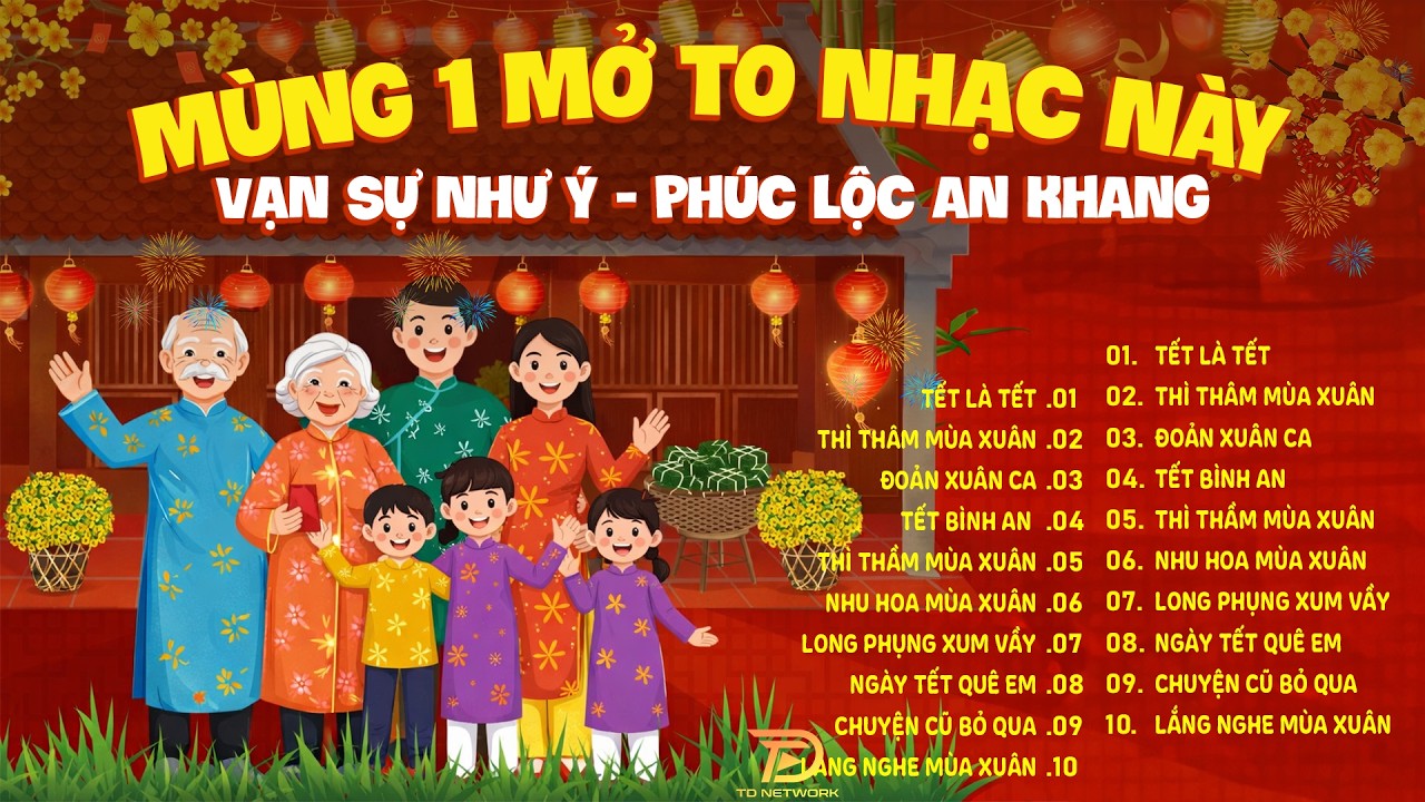 Nhạc Tết Remix 2026, LK Nhạc Xuân 2026 Remix Hay Nhất Nghe Là Thấy Tết - Đoản Xuân Ca, Tết Bình An..