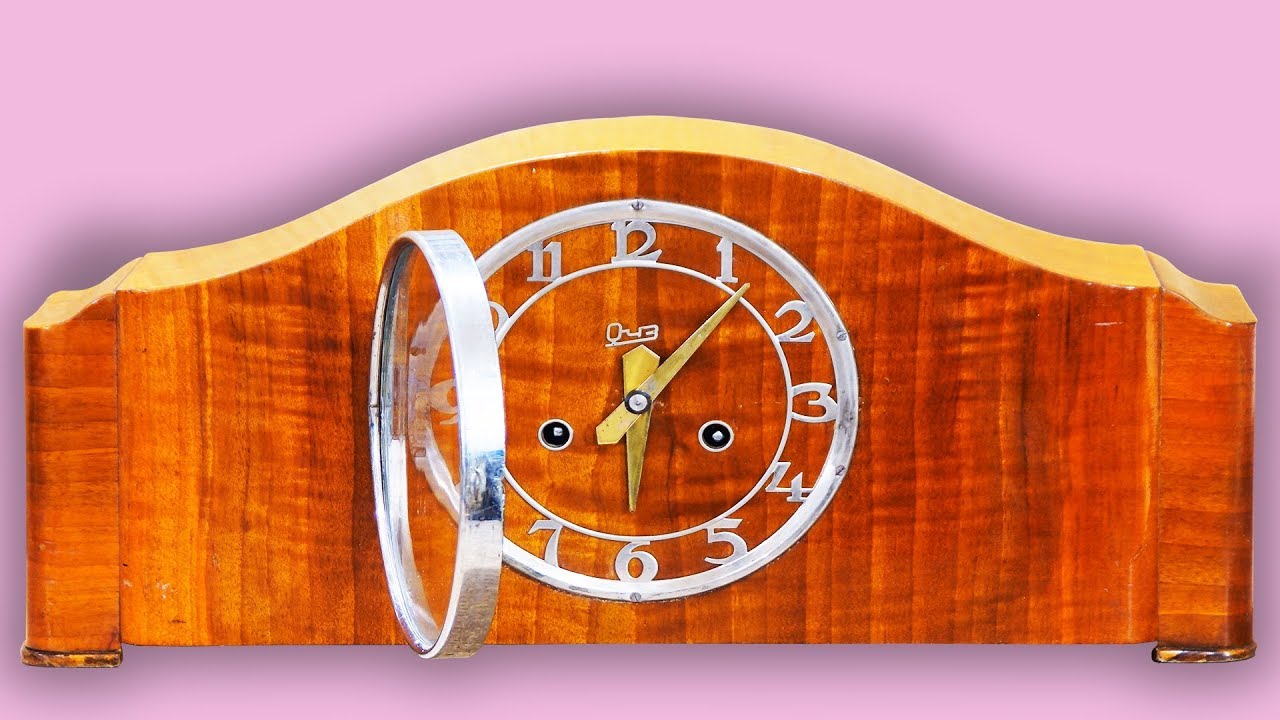 Часы Каминные ОЧЗ С боем 1958год - YouTube