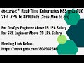 (తెలుగులో) New Daily Kubernetes AUG 21st 2024 7PM to 8PM IST CKA CKAD AKS EKS RANCHER ISTIO HELM