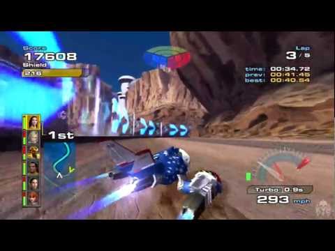 Quantum Redshift: Silver Rock Canyon Tarau0027s route (Redshift Difficulty)