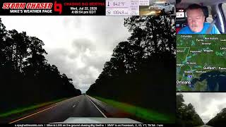 LIVE Storm Chasing Bertha
