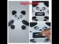 Easy cute Panda Coin bank making(piggy bank) Easy waste out of best with soap box | Kumkum Patra.