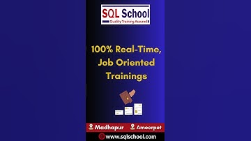 Azure Data Engineer Course I From #sqlschool #sql #azure #azuresqldatabase