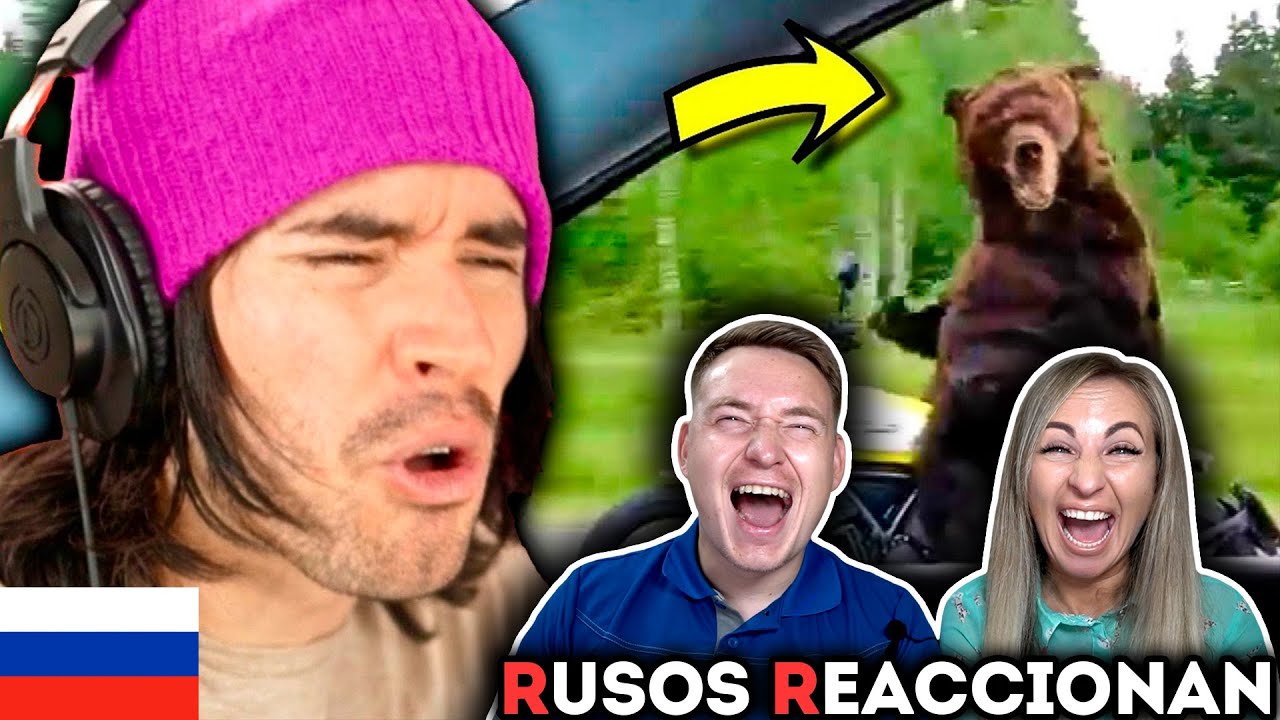 🇷🇺RUSOS REACCIONAN a JUEGAGERMAN - COSAS QUE SOLO PASAN EN RUSIA | Reacción a HOLASOYGERMAN