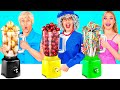 Barbie vs おばあちゃんの料理チャレンジ | 素晴らしいらしい食べ物のハック Fun Challenge