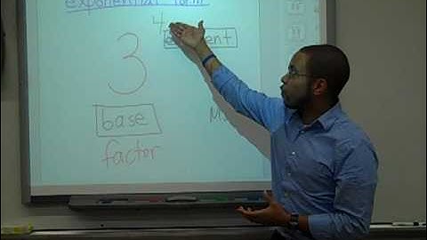6.EE.1 - Exponential Notation