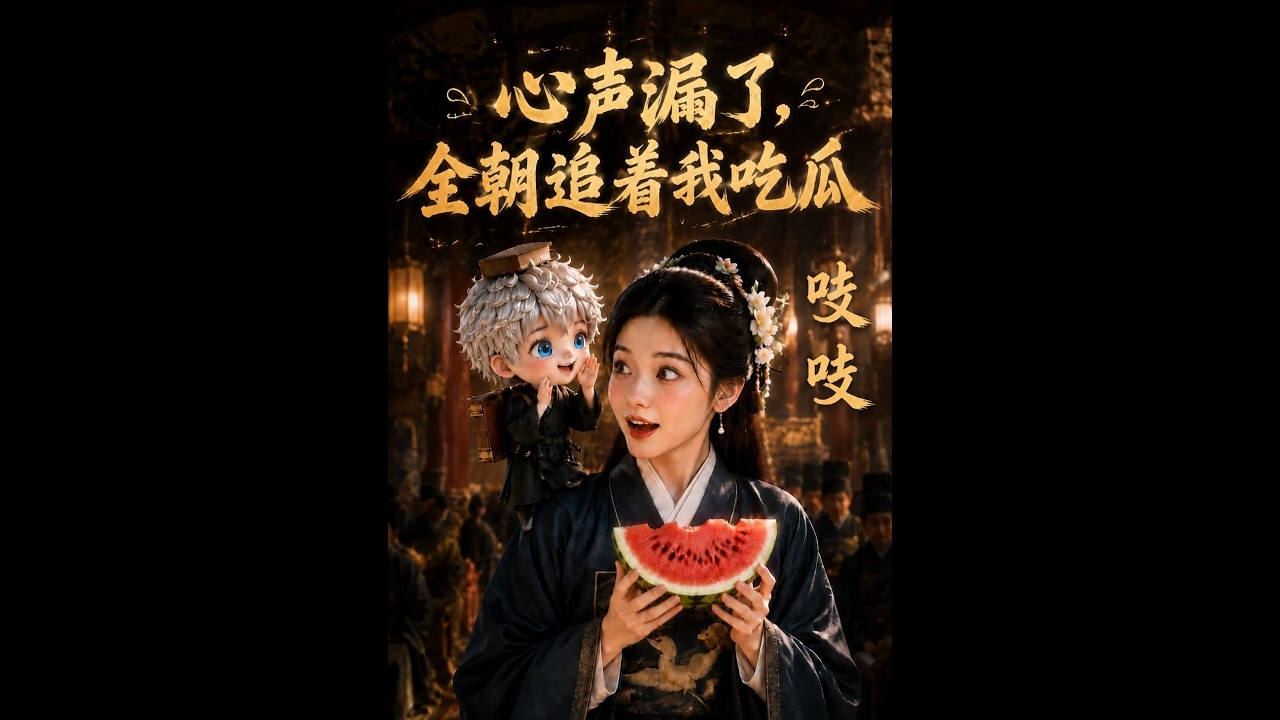 【一口气看完】《心声漏了，全朝追着我吃瓜吱吱》#短剧 #AI短剧 #逆袭 #drama #爽剧 #鲨鱼先生