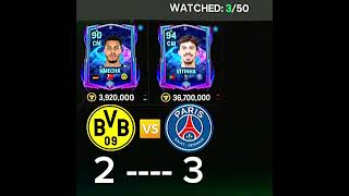 Paris Saint Germain Vs Dortmund #fifa23 #football #fcmobile #fifarenderz #fifamobile #soccer #fifa24