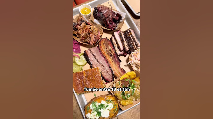 BARBECUE TEXAN : LA VIANDE LA PLUS FONDANTE EVER ✨ #barbecue #meat #brisket #pulledpork #meatlovers