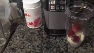 PREPARANDO AQUELE DELICIOSO SHAKE H  HINODE MORANGO