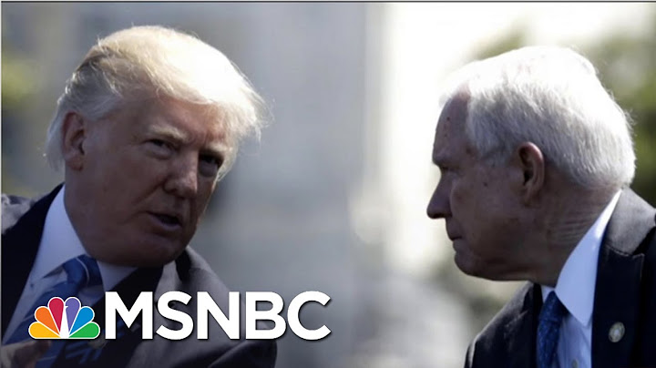 What President Donald Trump Risks If He Fires Jeff Sessions | Morning Joe | MSNBC