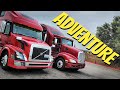 Приключения На Дороге | Менты | Аварии | Дальнобой По США | #RYABICHEV | 2015 Volvo VNL670