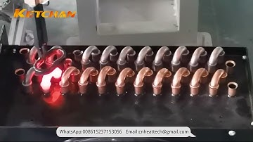 High-Precision Induction Brazing for Copper U-Bends | Automated Handheld System with Gas Protection