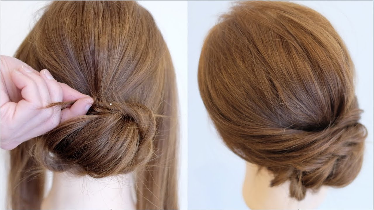 Easy Updo How To Hairstyle Tutorial For Long Hair Works Sol