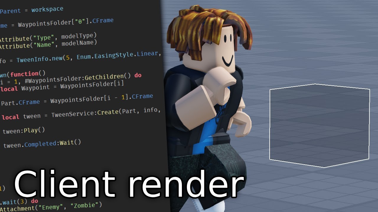 How to use Client Rendering | Roblox Studio - YouTube