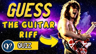 Guess the ROCK song by the GUITAR RIFF | Quiz | Trivia | Test