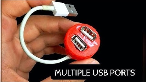 HOW TO MAKE MINI MULTIPLE USB PORTS | USB HUB