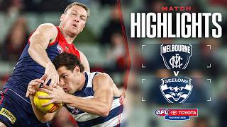Melbourne v Geelong Cats Highlights | Round 20, 2026 | AFL