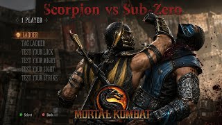 Mortal kombat : Komplete Edition | Scorpion vs Sub-Zero Gameplay