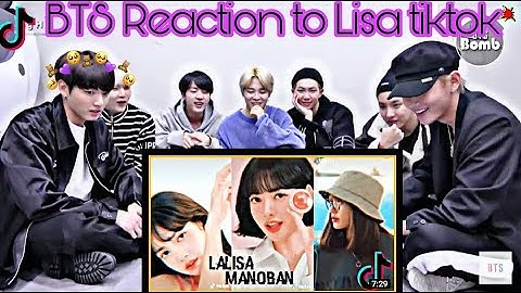 BTS Reaction to Lisa Tiktok compilation [ep-10] #Armyblinkmade (Read full description please)