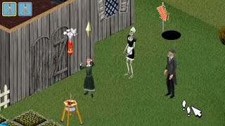 The Sims 1: Fireworks accident & the Grim Reaper