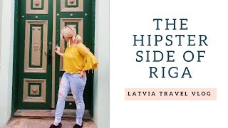 HIPSTER RIGA - Exploring Miera/Peace Street! | Riga Latvia Travel Guide Vlog