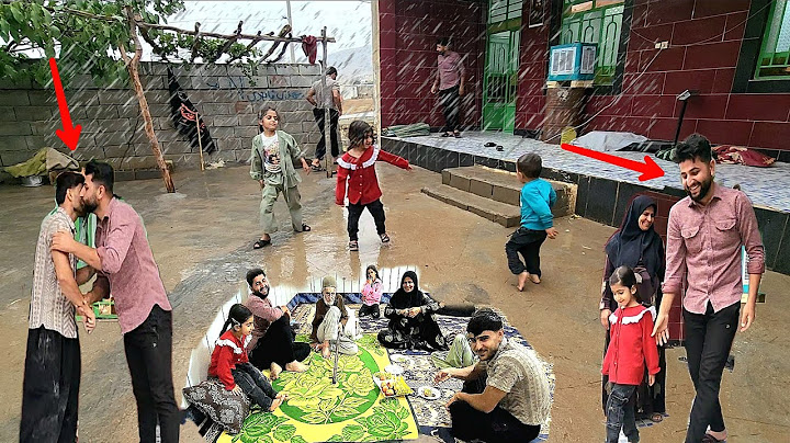 "Peren Meets Zereshk – (Mahdi)Surprises Hadi and Balqis in the Rain"