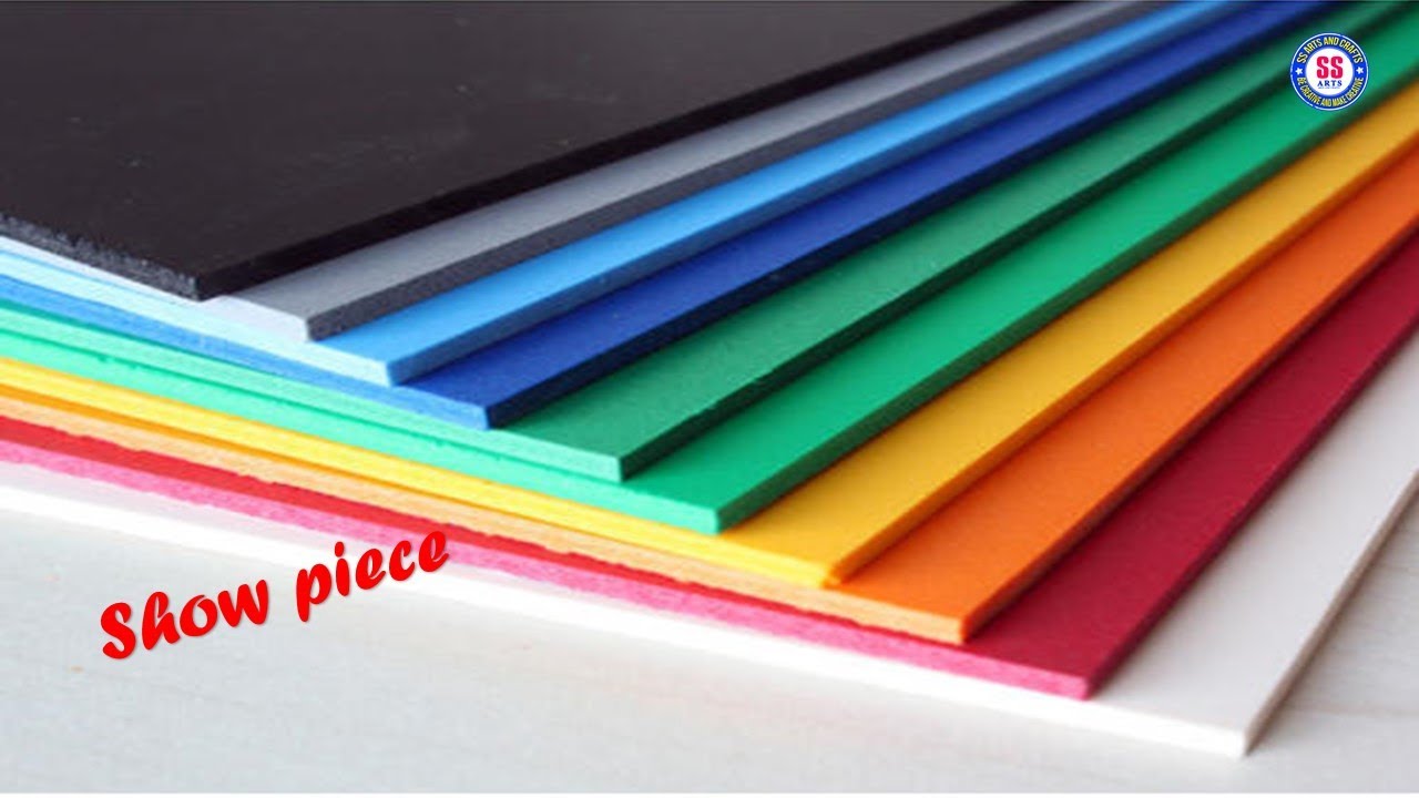 Foam Flowers /How to make show piece from EVA foam /Foam sheet crafts