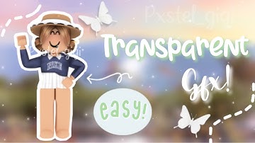 How to make a TRANSPARENT Gfx! | Blender 2.79