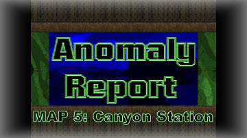 Doom 2: Anomaly Report walkthrough no commentary Map 5: Canyon Station