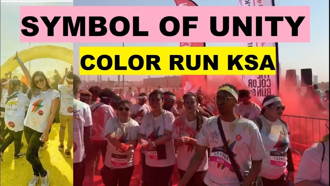 THE COLOR RUN KSA 2019 عن سباق الألوان