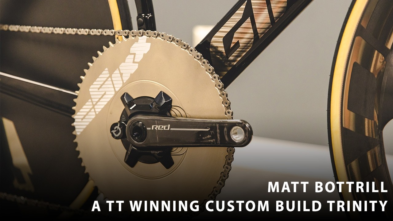 A TT winning custom build Giant Trinity | With a MASSIVE chainring