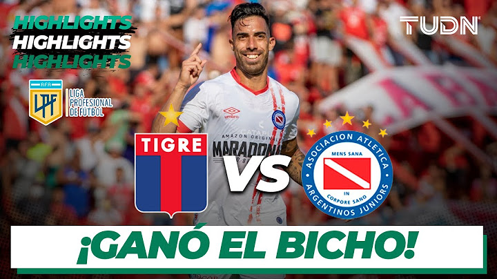 HIGHLIGHTS | Tigre vs. Argentinos Juniors | Argentine League | TUDN