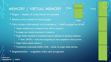 CSIT 256 Chapter Overview Stallings Ch 08