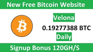 New Free Bitcoin Mining Site 2022-Free Cloud Mining Site 2022-Velona Review