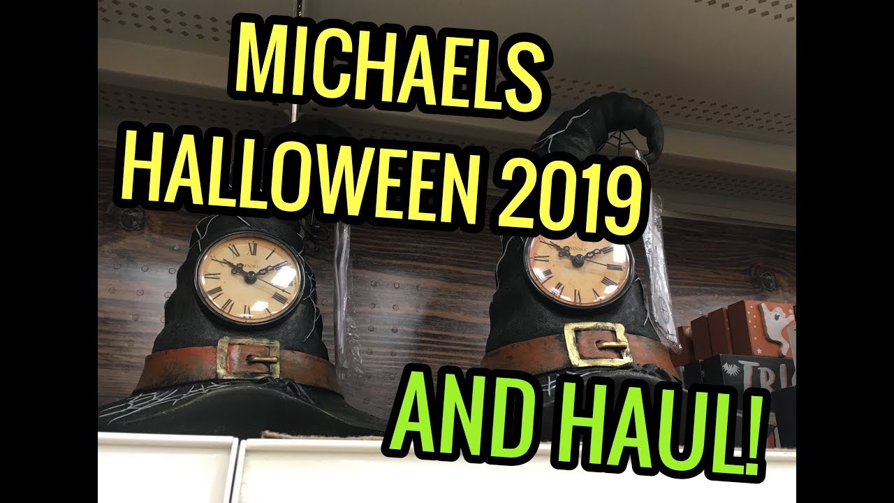 MICHAELS HALLOWEEN 2019 & Haul! YouTube