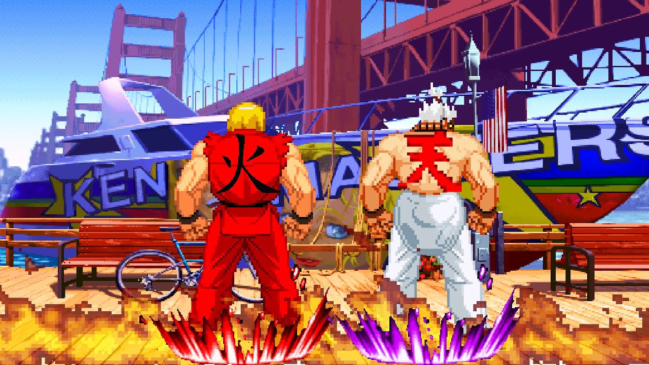 SHIN KEN VS SHIN AKUMA! THE BEST FIGHT EVER MADE IN HUMAN HISTORY!