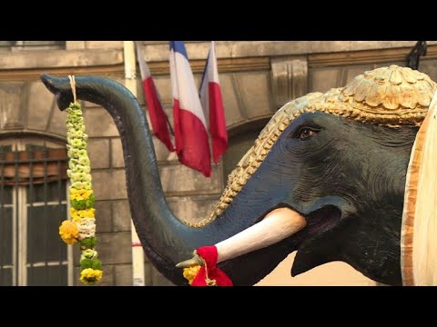 A Paris La Communauté Hindoue Célèbre Le Dieu Ganesh 