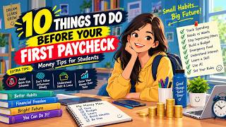 10 Things to Do Before You Earn Your First Paycheck