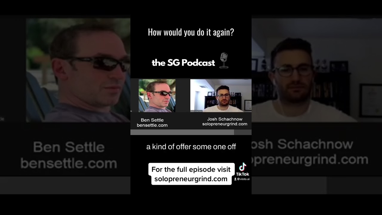 How Ben Settle would start again in email marketing if he had to (episode 111 of the SG Podcast)