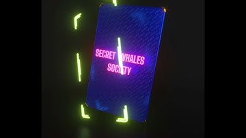 NFT Card 3d Animated Video  #3d #nft #animation