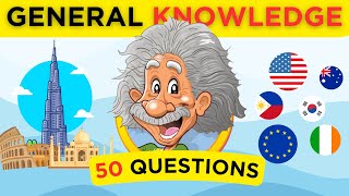 How Smart Are You REALLY?  50-Question Ultimate General Knowledge Quiz (Test Yourself!)😀 by uniqwiki 2,088 views 2 months ago 9 minutes, 8 seconds