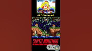 Super Ghouls ’n Ghosts (Machine type: SNES) 4K