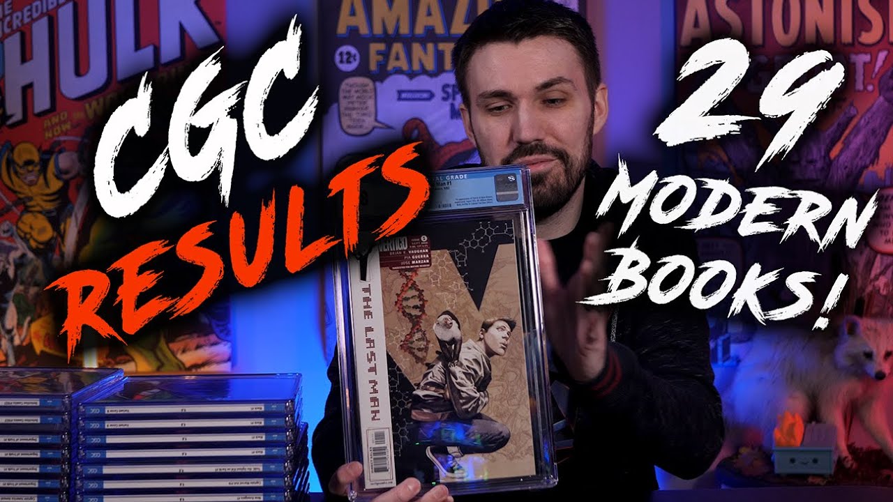 Unboxing 29 CGC Books | Hot Modern Key Comics!