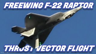 Freewing F-22 Raptor 90mm v2 with Thrust Vectors 