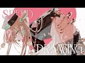 ♥A╎Speed drawing イラストメイキング 365倍速 字幕解説☽